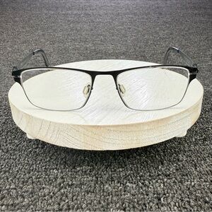 Ovvo Optics 2880 c50 Black 52-18-140 Eyeglass Frames Handmade in European Union